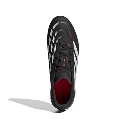 adidas Unisex League Firm Ground, Black/White/Lucid Red