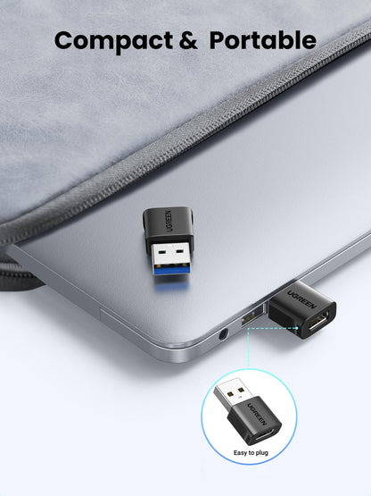 UGREEN Adaptador USB a USB C 10Gbps (Paquete de 2)