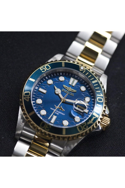 Invicta Mens Pro Diver Quartz Watch, Two Tone, 30021