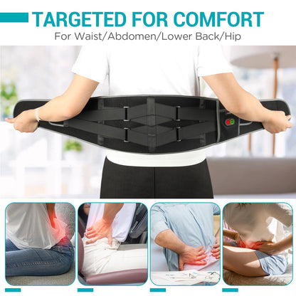 Comfytemp Almohadilla Térmica Inalámbrica con Masajeador