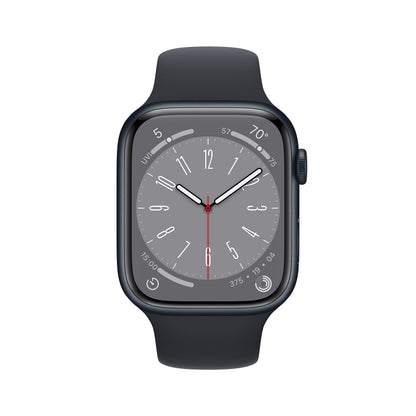 Apple Watch Series 8 GPS Reacondicionado (45mm / Medianoche)