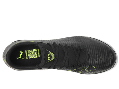PUMA Men's Future Play Turf Trainer Soccer Cleats, Black-Fizzy Light-Green Terrain AH25