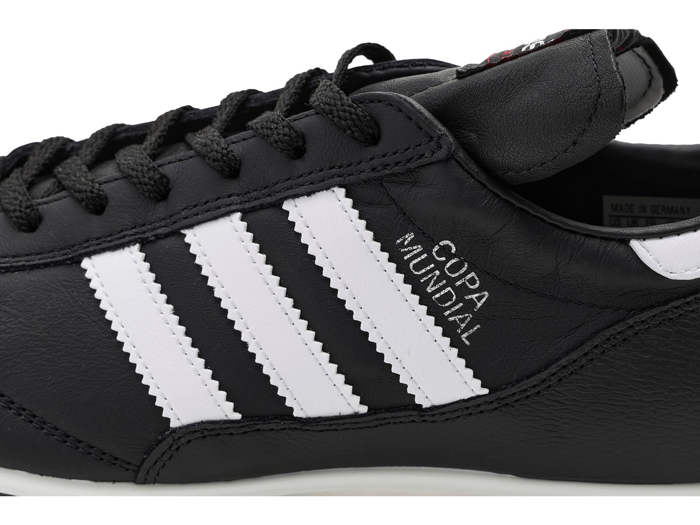 adidas Men's Copa Mundial Firm Ground, Black/White/Silver Metallic