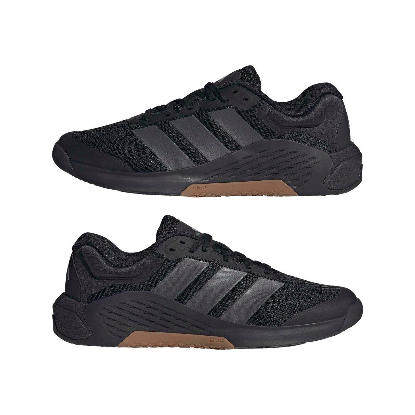 adidas Men's Dropset 4 Power Trainer M, Black/Grey/Black