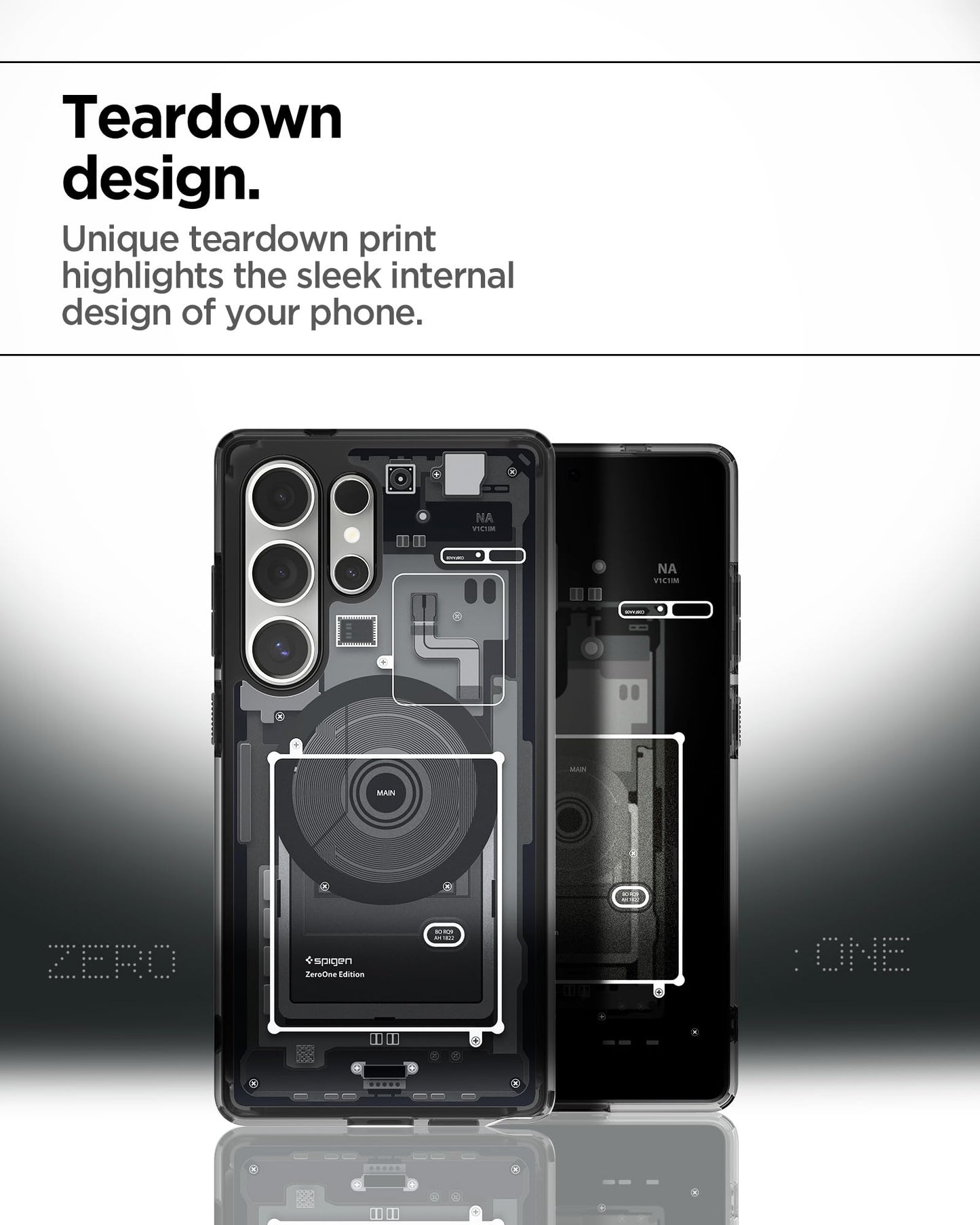 Spigen Funda Ultra Hybrid MagFit para Galaxy S25 Ultra (Zero One)