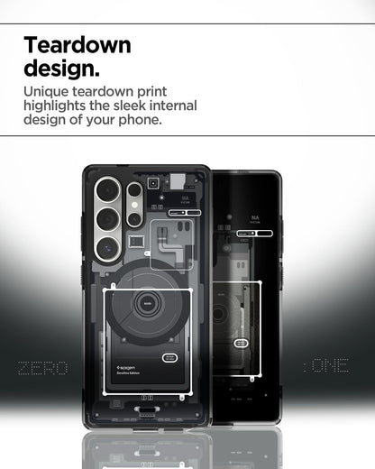 Spigen Funda Ultra Hybrid MagFit para Galaxy S25 Ultra (Zero One)