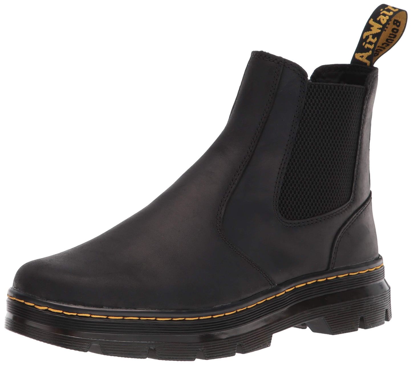 Dr. Martens Unisex Embury Chelsea Boot, Black Wyoming