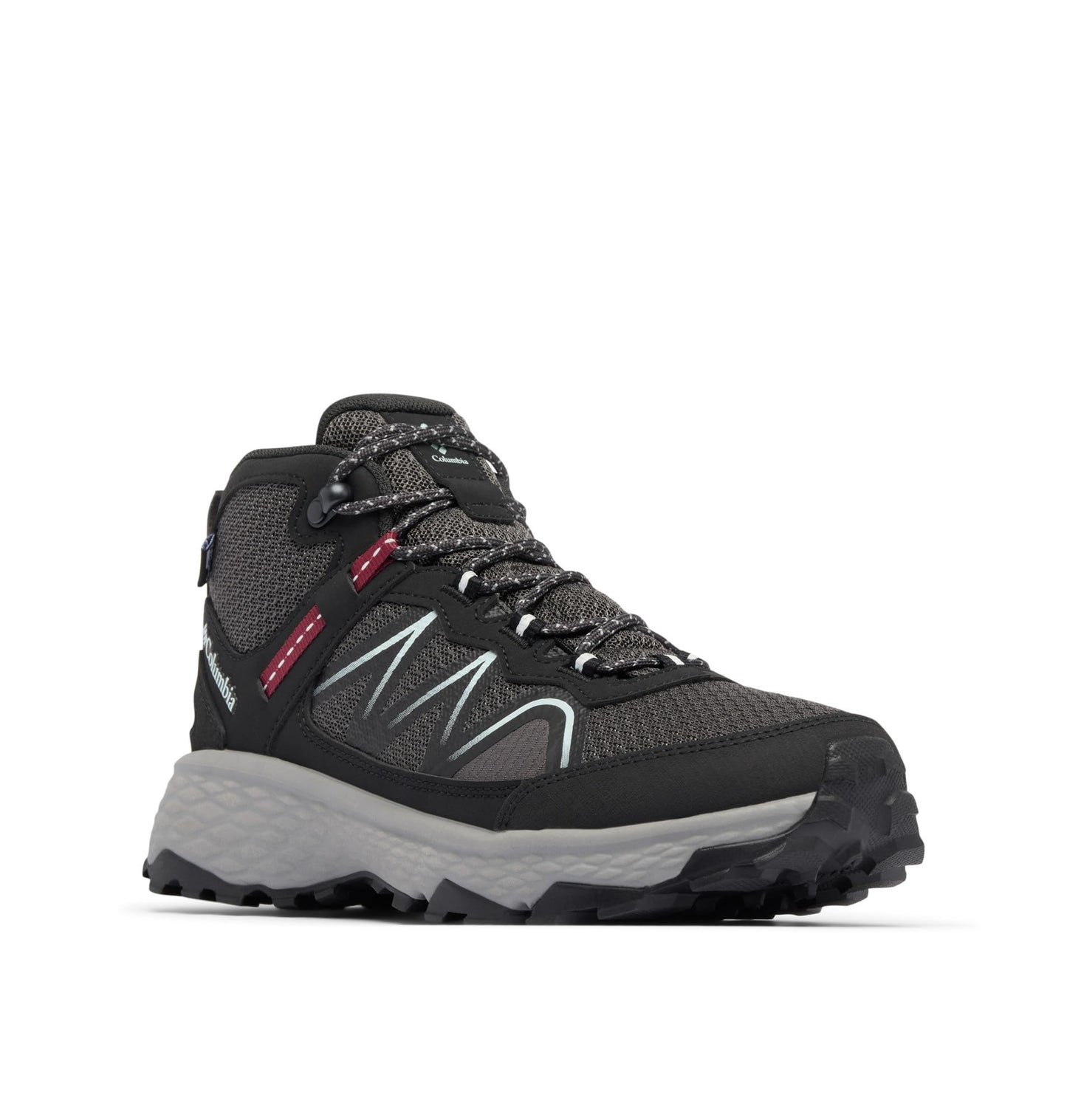 Columbia Womens Peakfreak Rush Mid Outdry, Dark Grey/Deep Madeira