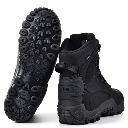 XPETI Thermator Waterproof Tactical Boot for men 8 Inches Military Boots Men 8 Black