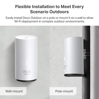 TP-Link Deco Sistema WiFi para Exteriores (Paquete de 1 / Modelo X50-Outdoor)