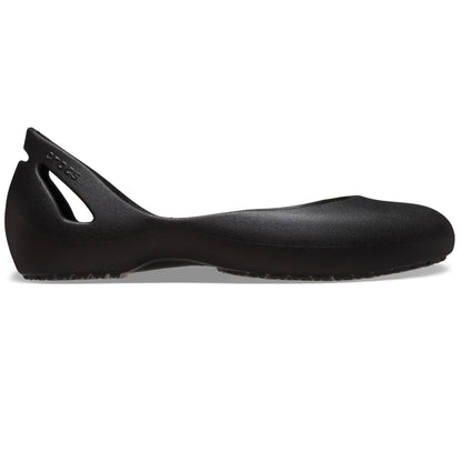 Crocs Zapatos Planos Tipo Ballet Kadee para Mujer (Negro / Talla 8)