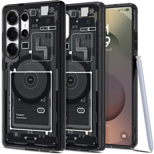 Spigen Funda Ultra Hybrid MagFit para Galaxy S25 Ultra (Zero One)