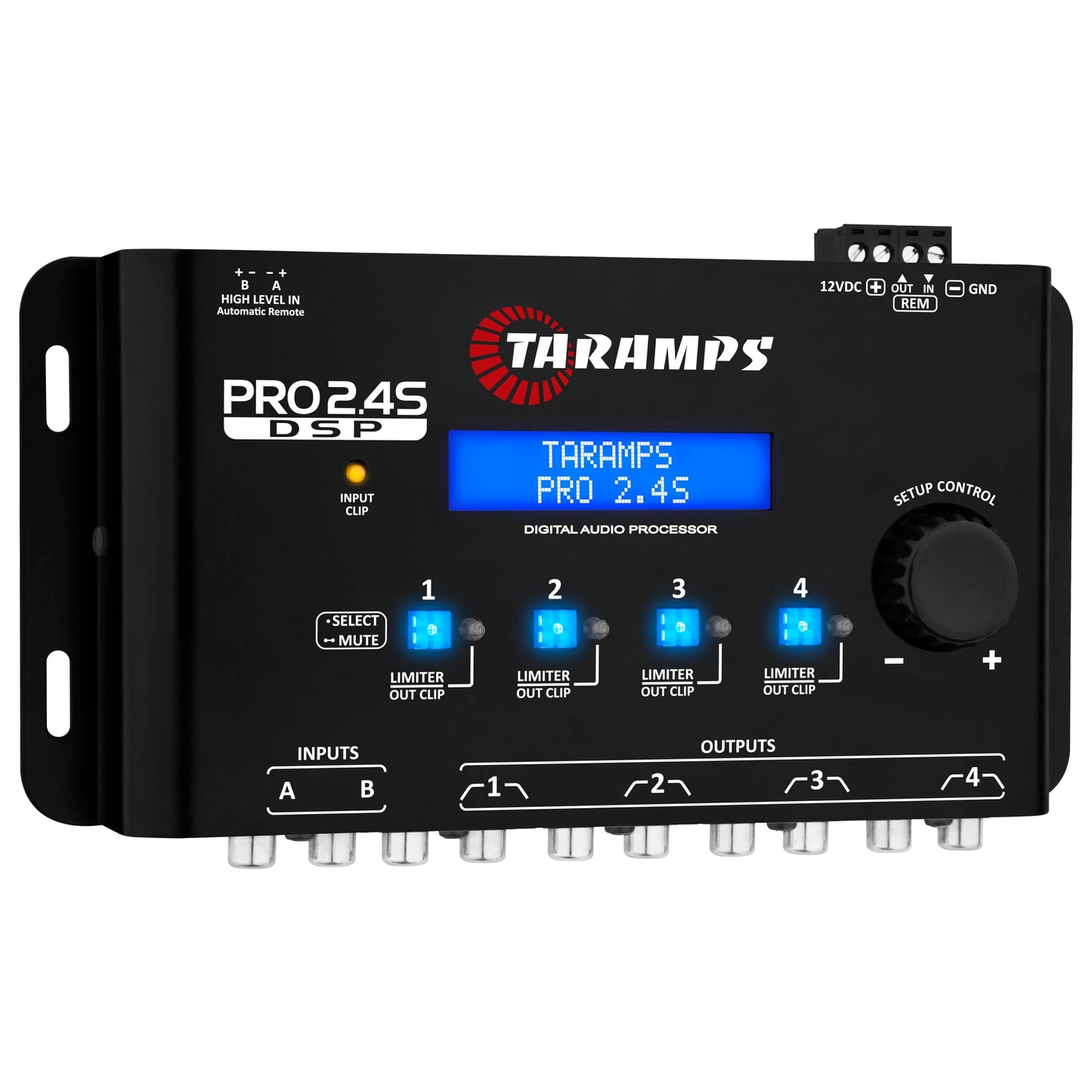 Taramp's Pro 2.4S Crossover Procesador de Señal DSP Digital