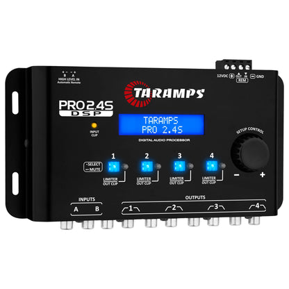 Taramp's Pro 2.4S Crossover Procesador de Señal DSP Digital