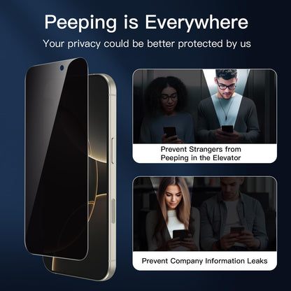 NEW'C Protector de Pantalla de Privacidad (iPhone 17 / 17 Pro / 16 Pro)