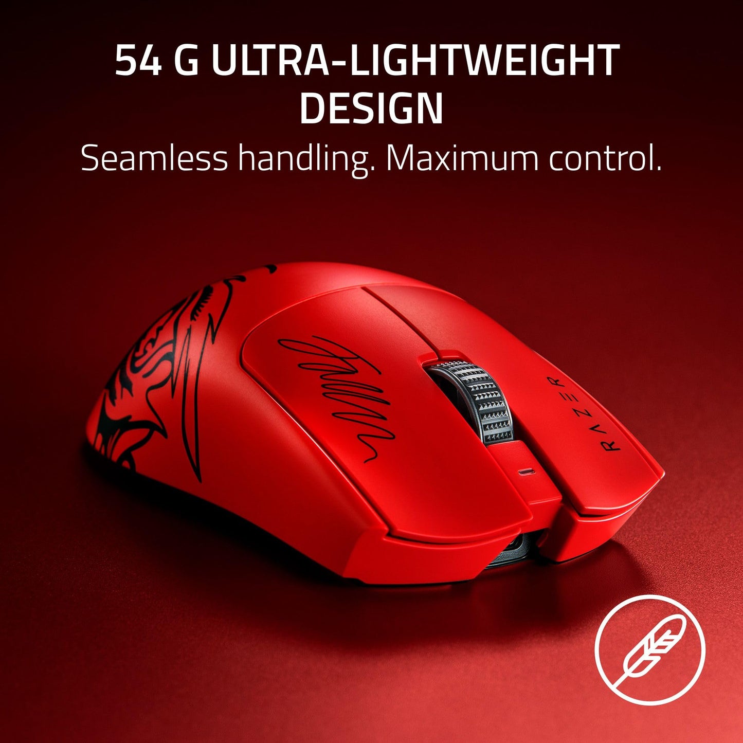 Razer Ratón Inalámbrico para Juegos de Esports Viper V3 Pro (Faker Edition)