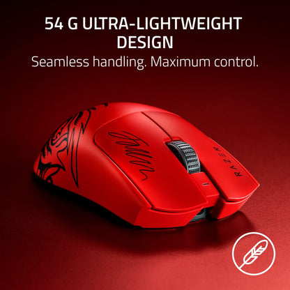 Razer Ratón Inalámbrico para Juegos de Esports Viper V3 Pro (Faker Edition)