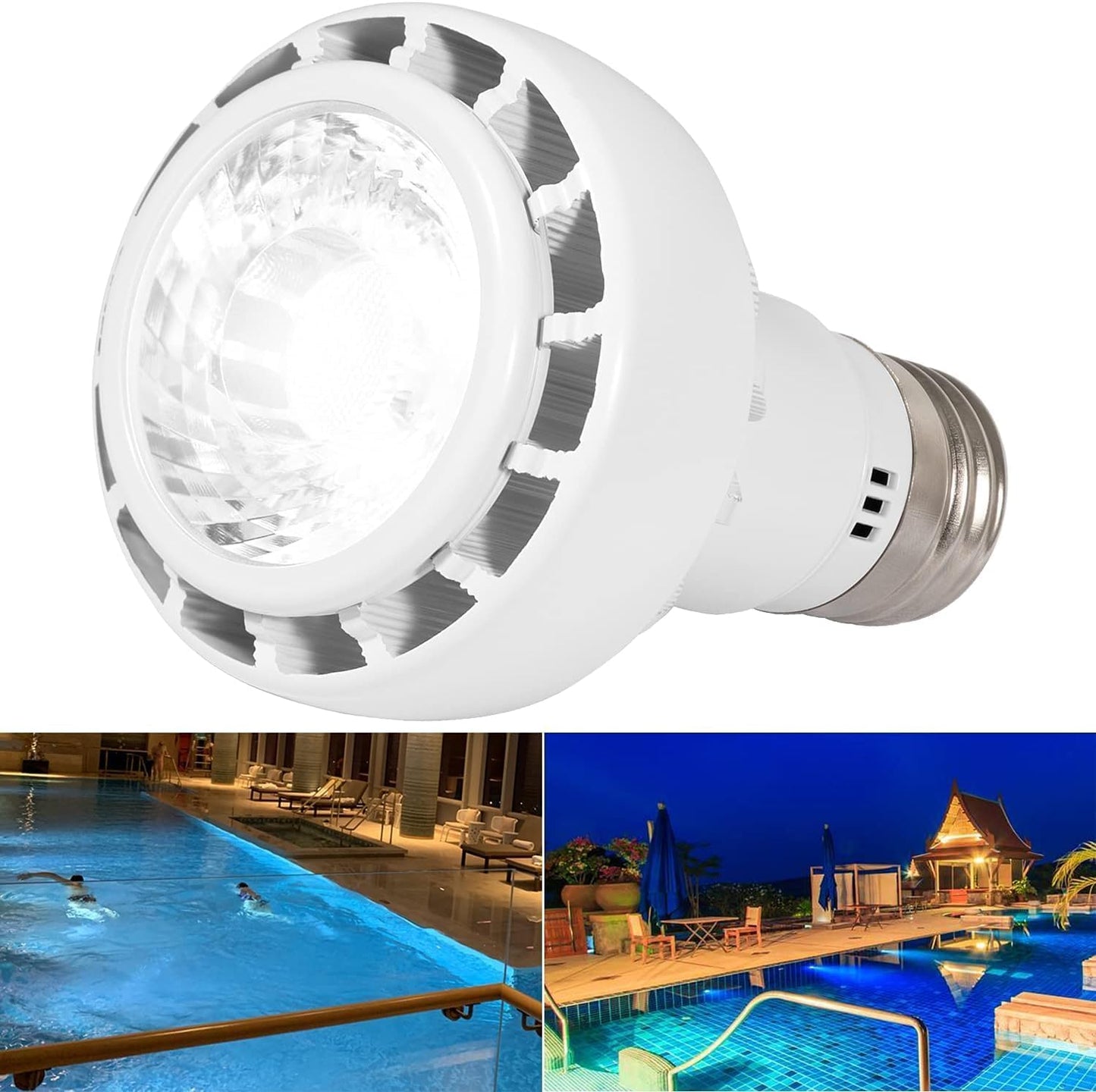 Bonbo Bombilla LED para Spa y Bañera de Hidromasaje (12V 25W)