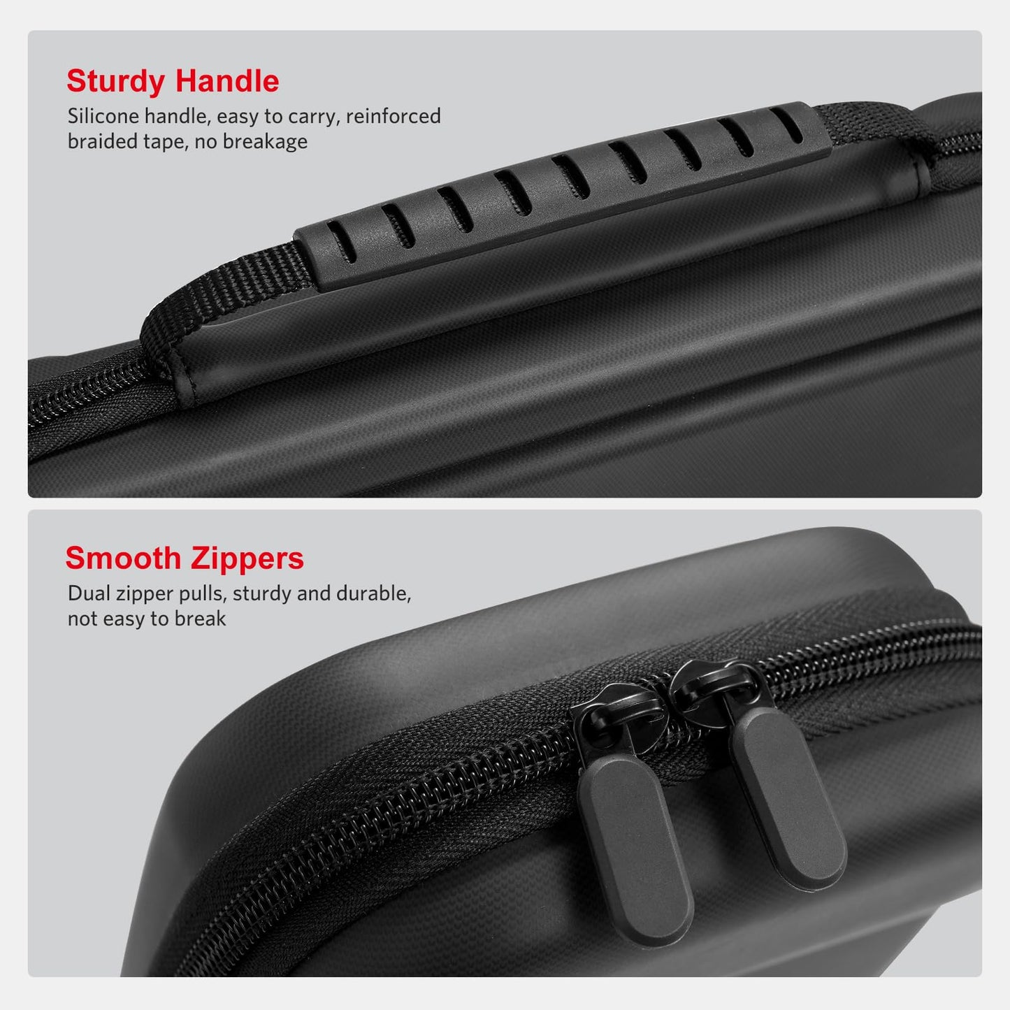 CoBak Estuche de Transporte de Alta Capacidad para Nintendo Switch 2 (Negro)