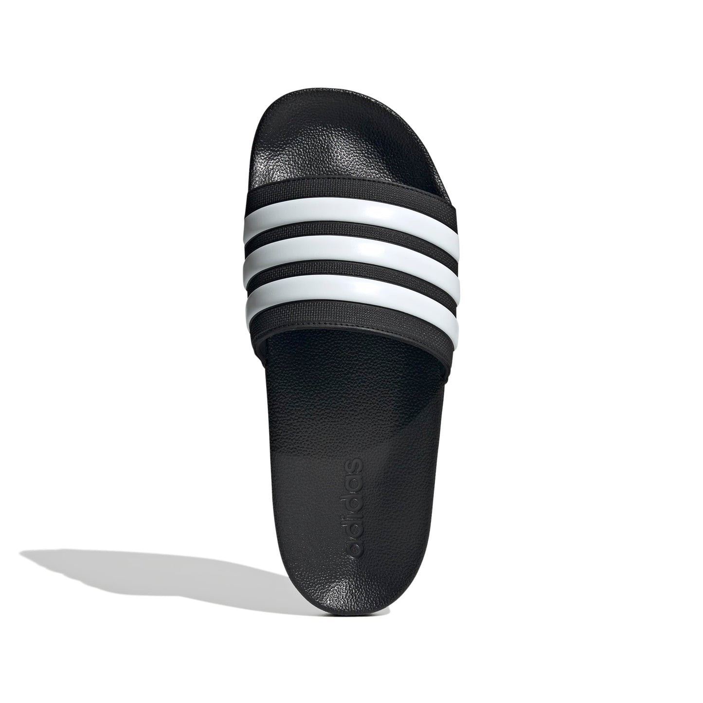 adidas Sandalias Adilette Shower para Adulto (Talla 8 / Negro y Blanco)
