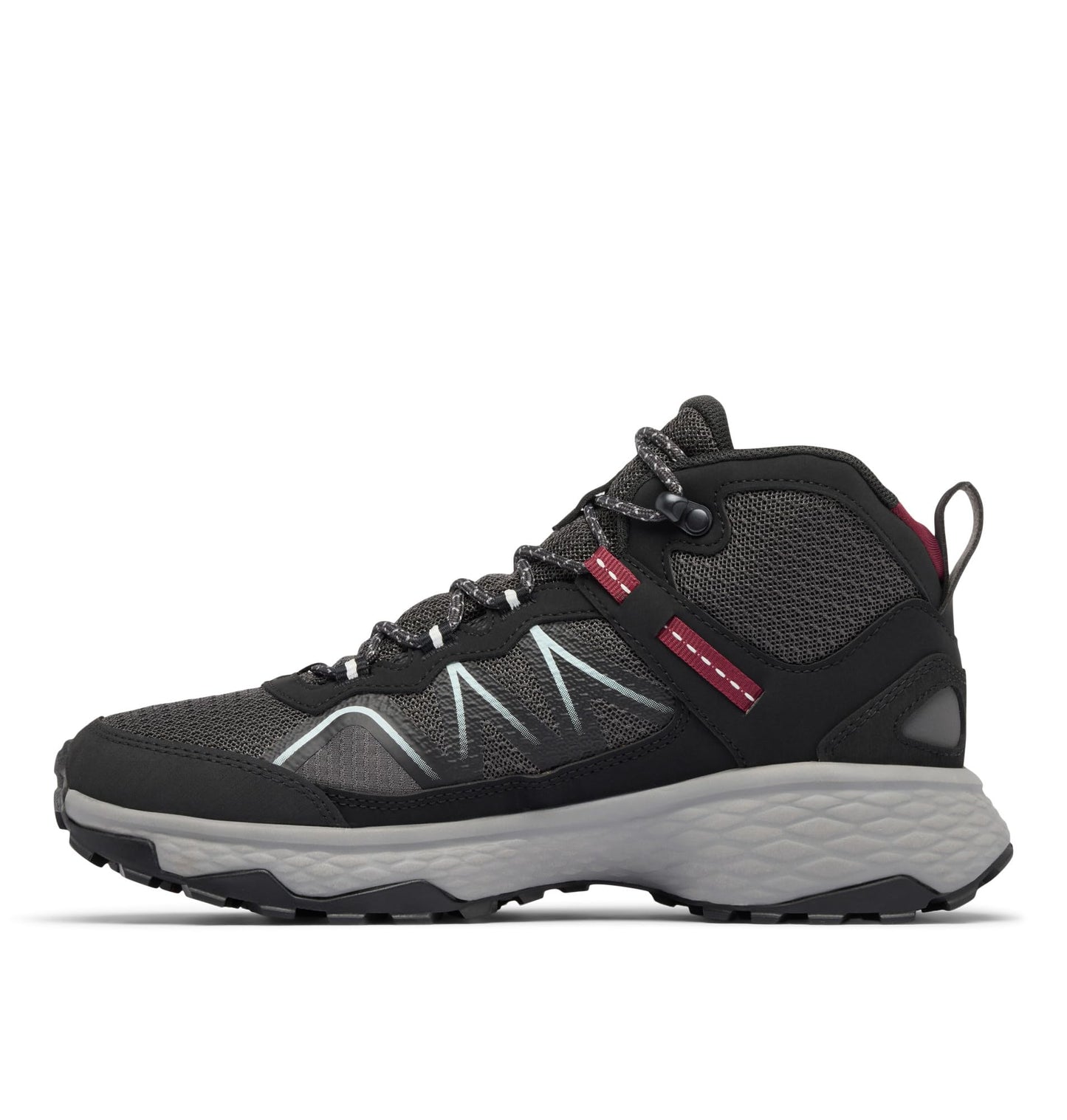 Columbia Womens Peakfreak Rush Mid Outdry, Dark Grey/Deep Madeira