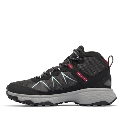 Columbia Womens Peakfreak Rush Mid Outdry, Dark Grey/Deep Madeira