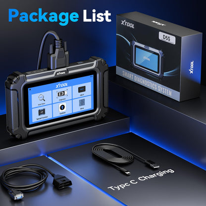 XTOOL D5S Escáner OBD2 Automotriz