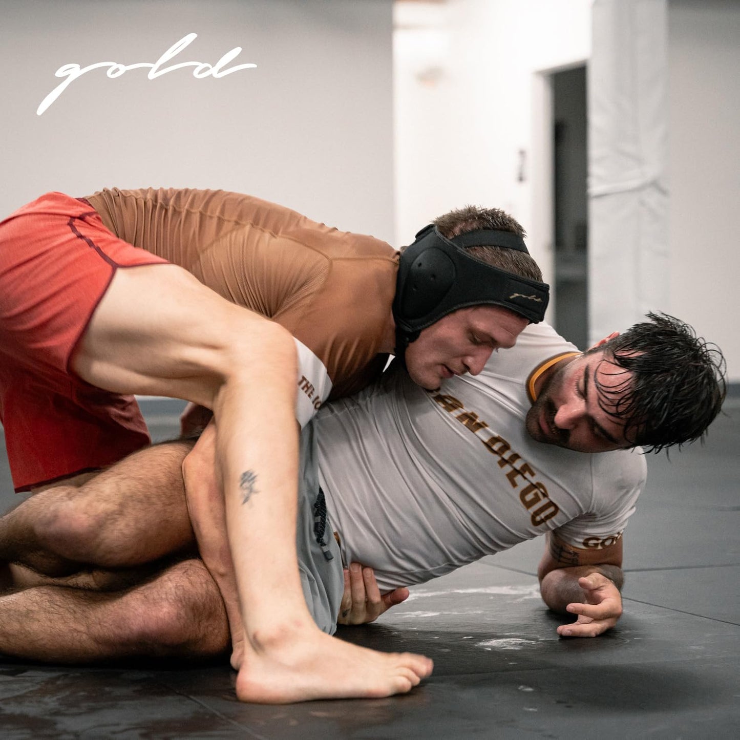 Gold BJJ Protector de Cabeza para Artes Marciales