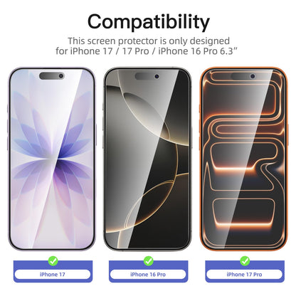 NEW'C Protector de Pantalla de Privacidad (iPhone 17 / 17 Pro / 16 Pro)