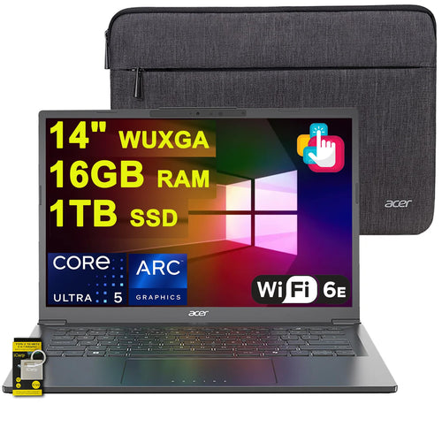 acer Laptop Portátil Aspire 14 AI de 14" (1TB SSD / Win11)