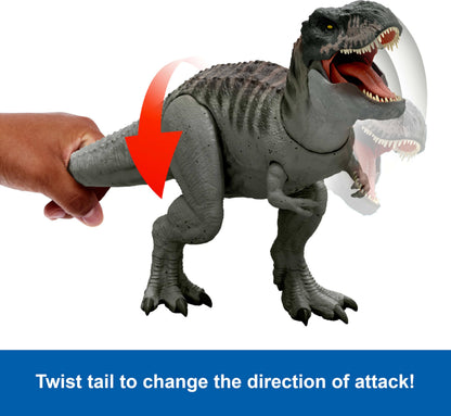 Mattel Figura de Dinosaurio Jurassic World Rebirth Tiranosaurio Rex
