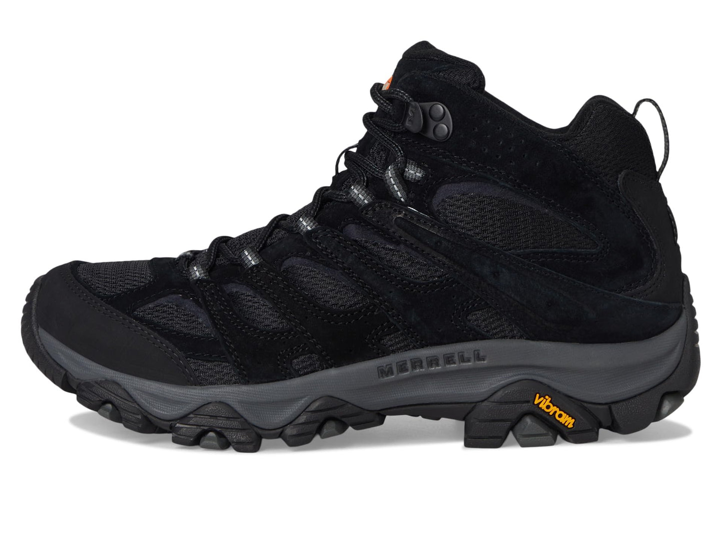 Merrell Men's Moab 3 Mid Hiking Boot, Black Night