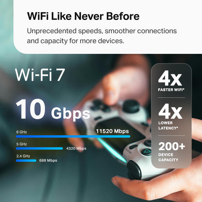 TP-Link Sistema Mesh para Todo el Hogar Deco 7 Pro BE63 (Paquete de 3)
