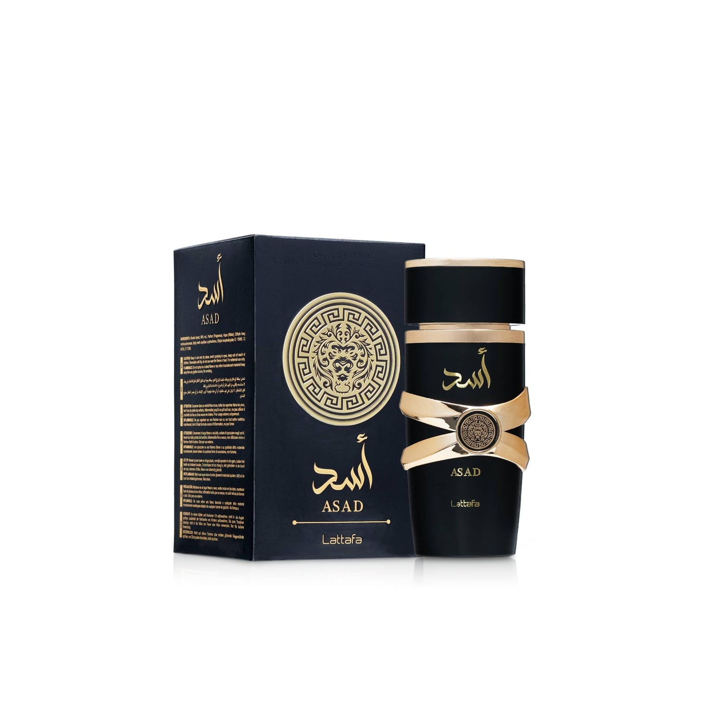 Lattafa Asad EDP Unisex (3.4 Ounce)