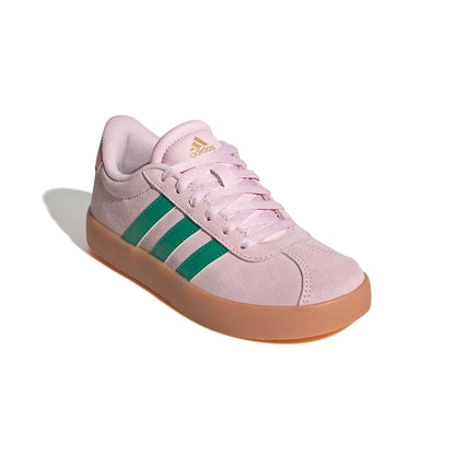 Adidas Unisex-Kids VL Court 3.0, Clear Pink/Court Green/Gum