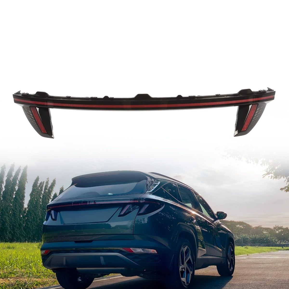 OsyphereX Center Tail Light Bar Compatible with Tucson 2022 2023 2024
