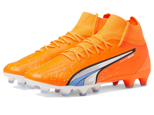 Puma Ultra Pro FG/AG Men's Soccer Cleats (us_Footwear_Size_System, Adult, Men, Numeric, Numeric_9_Point_5) Orange