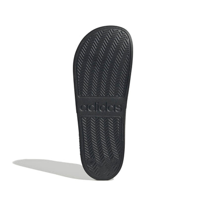 adidas Unisex Shower Slide Sandal, Core Black/Core Black/Core Black
