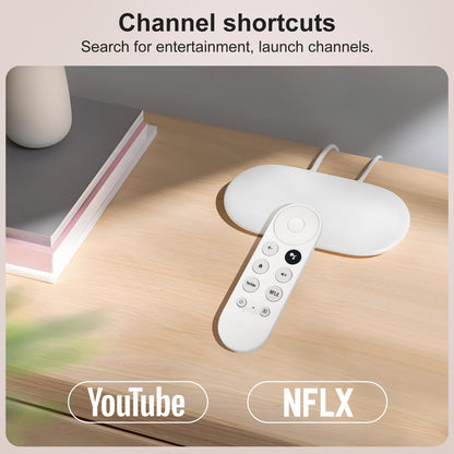 Control Remoto de Repuesto por Voz G9N9N para Google TV (Solo Snow Chromecast)