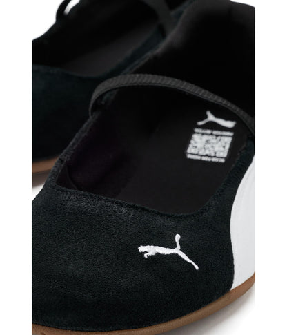 PUMA Women's Replicatch Ballet Shoes, Black- White-Gum AH26