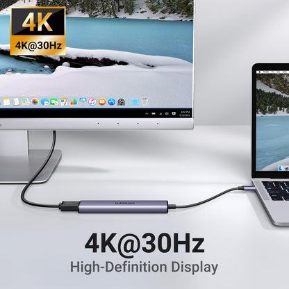 UGREEN Adaptador Multipuerto USB C Hub 5 en 1
