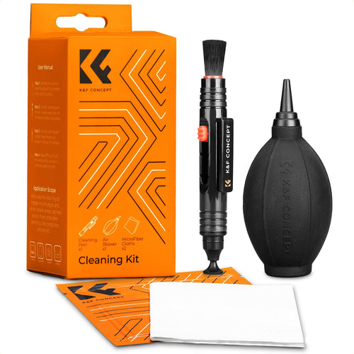 K&F CONCEPT Kit de Limpieza de Lentes 4 en 1