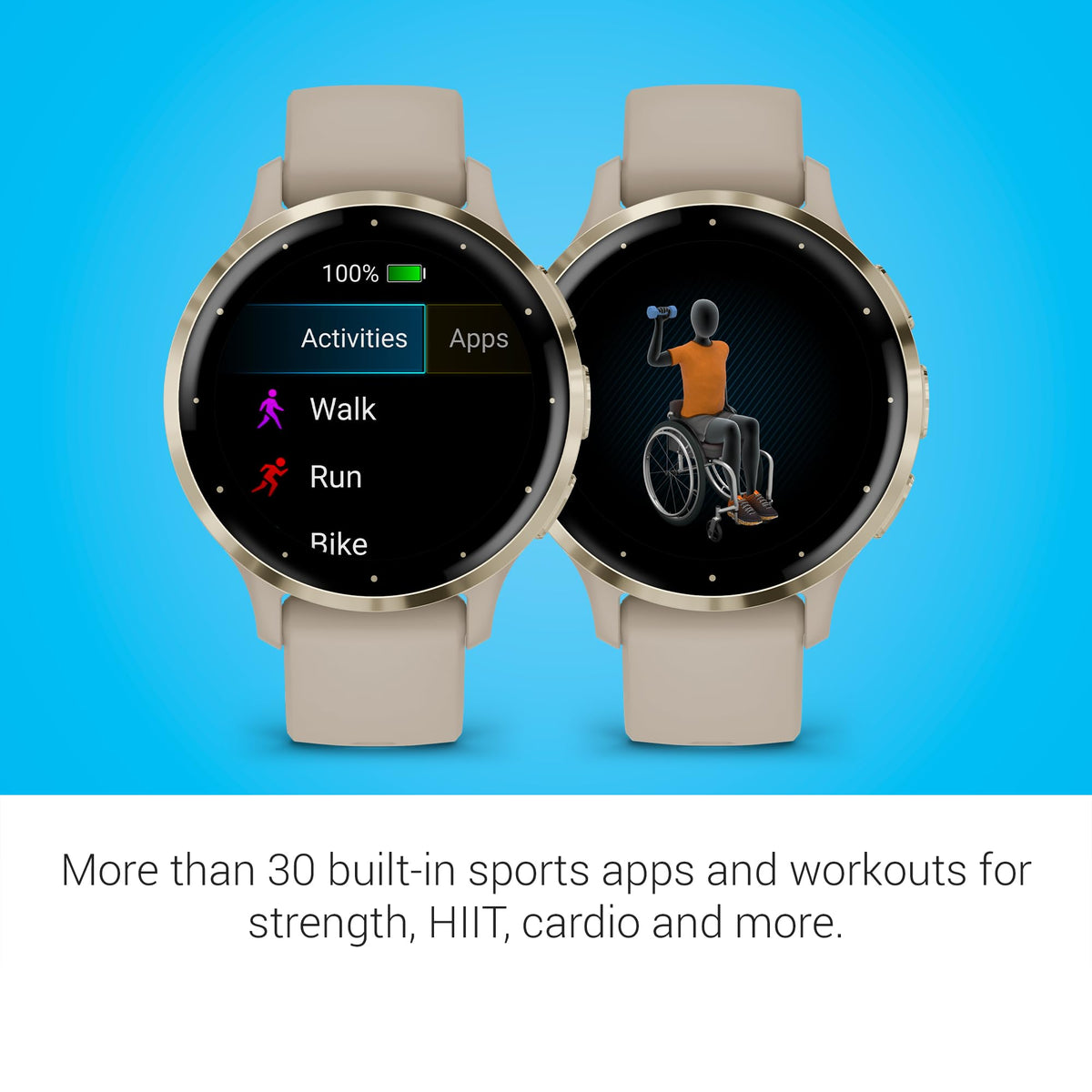 Reloj Inteligente Garmin Venu 3S de 41mm (Gris Francés)