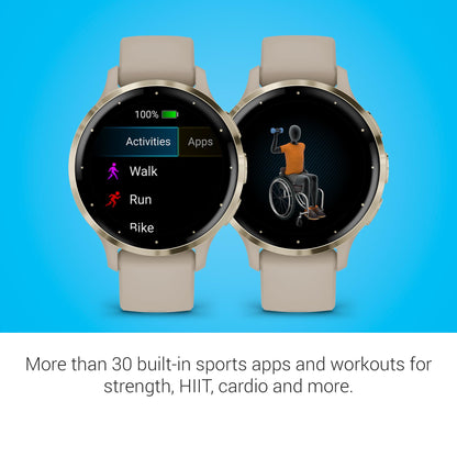 Reloj Inteligente Garmin Venu 3S de 41mm (Gris Francés)