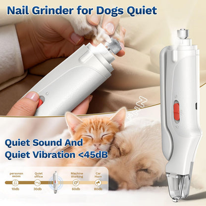 Cortauñas 2 en 1 para Perros y Gatos con Luz LED