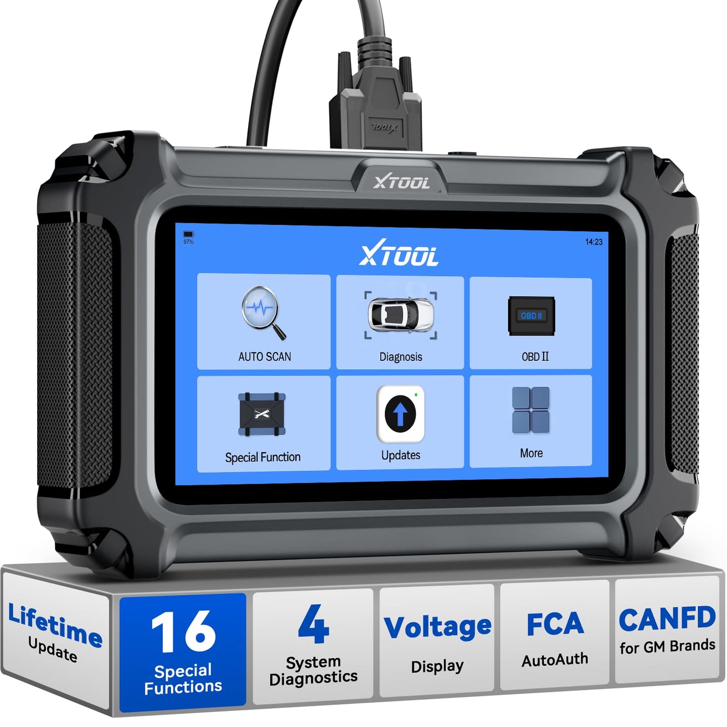 XTOOL D5S Escáner OBD2 Automotriz