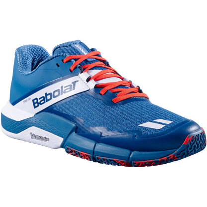 Babolat Men's Movea 2 Padel Shoes, Seaport Cherry/Tomato