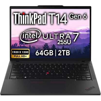 Lenovo ThinkPad T14 Gen 6 Laptop Empresarial (2TB SSD / 64GB RAM)
