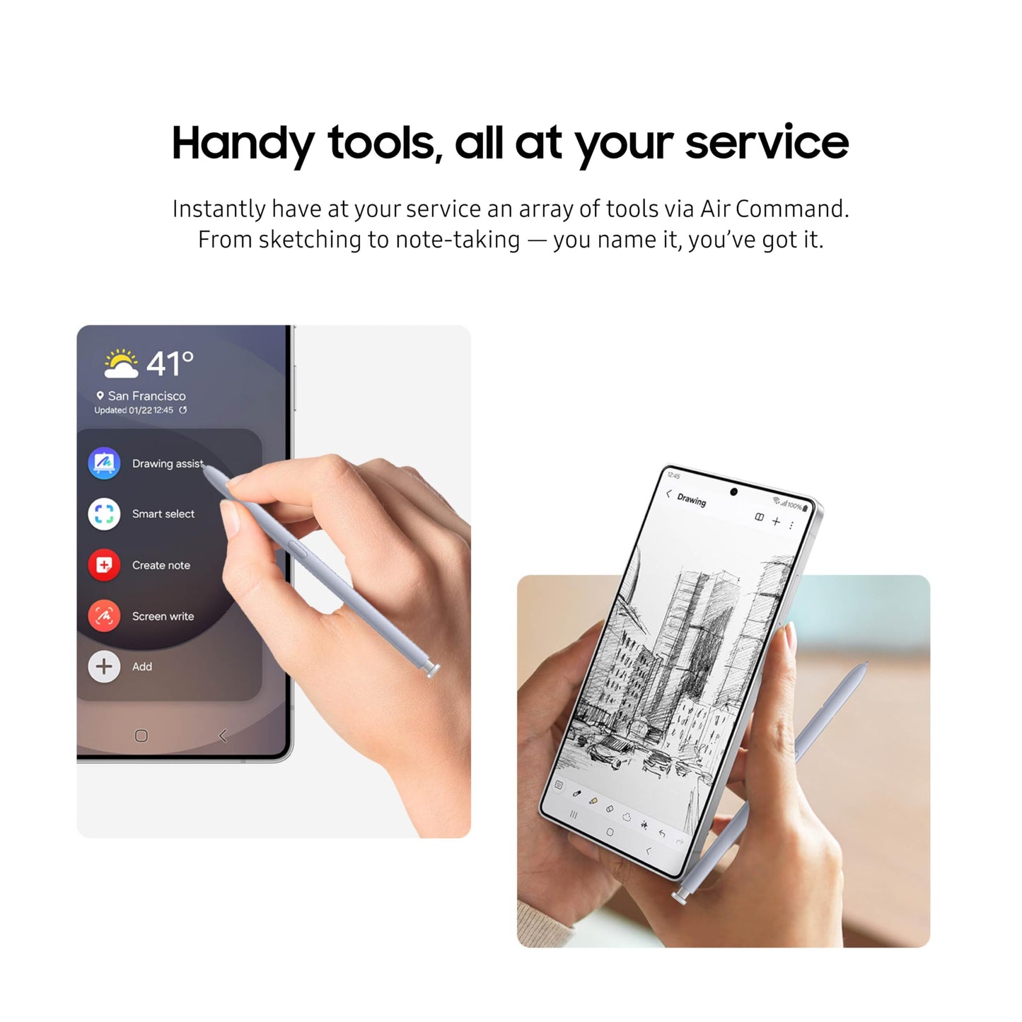 Samsung Lápiz Stylus Galaxy S25 Ultra S Pen (Light Silver)
