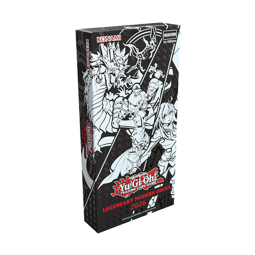 Yu-Gi-Oh! CCG Set de Caja de Mazos (Legendary Modern 2026 Decks)